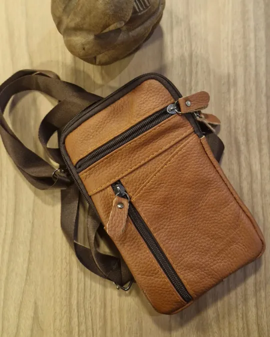 MINI POCHETE DE COURO