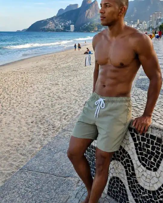 SHORT TACTEL FINO VERDE